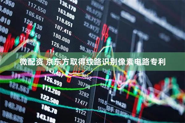 微配资 京东方取得纹路识别像素电路专利